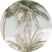 Komar Hush Wall Mural 125x125cm Round | Yourdecoration.co.uk