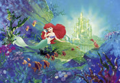 Komar Kleine Zeemeermin Ariel's Castle Wall Mural 368x254cm | Yourdecoration.co.uk