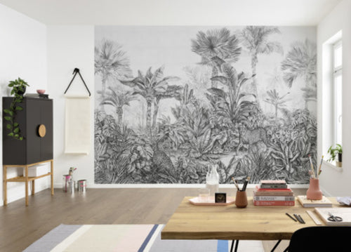 Komar Leopards Non Woven Wall Murals 350x250cm 7 panels Ambiance | Yourdecoration.co.uk