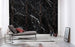 Komar Marble Black Non Woven Wall Mural 400x250cm 4 Panels Ambiance | Yourdecoration.co.uk