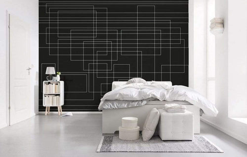 Komar Mills Board Mondial Non Woven Wall Mural 400x250cm 4 Panels Ambiance | Yourdecoration.co.uk