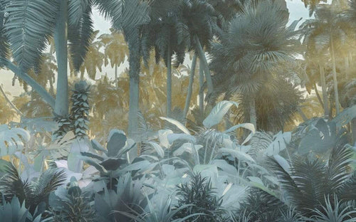 Komar Misty Jungle Non Woven Wall Mural 400x250cm 4 Panels | Yourdecoration.co.uk