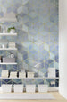 Komar Mosaik Azzuro Non Woven Wall Mural 200x250cm 2 Panels Ambiance | Yourdecoration.co.uk