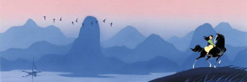 Komar Mulan Hills Non Woven Wall Mural 300x100cm 6 Panels | Yourdecoration.co.uk