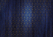 Komar Mystique Bleu Non Woven Wall Mural 400x280cm 8 Panels | Yourdecoration.co.uk