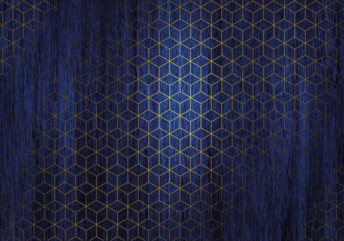 Komar Mystique Bleu Non Woven Wall Mural 400x280cm 8 Panels | Yourdecoration.co.uk