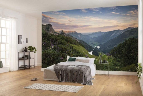 Komar Naturpark Allgauer Hochalpen Non Woven Wall Mural 450x280cm 9 Panels Ambiance | Yourdecoration.co.uk