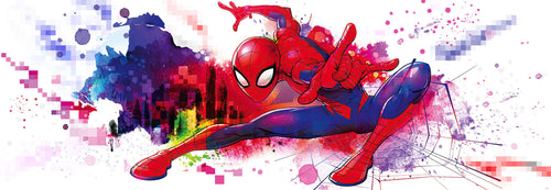 Komar Non Woven Wall Mural 4 4123 Spider Man Graffiti Art | Yourdecoration.co.uk