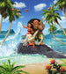 Komar Non Woven Wall Mural Iadx5 012 Moana Beach | Yourdecoration.co.uk