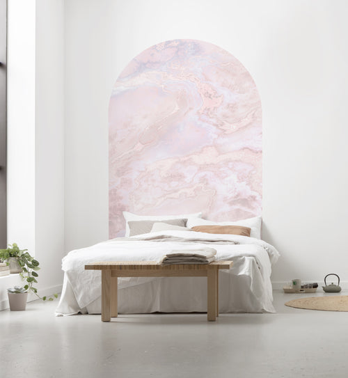 Komar Non Woven Wall Mural D1 061 Marmol Rosa Interieur I Web | Yourdecoration.co.uk