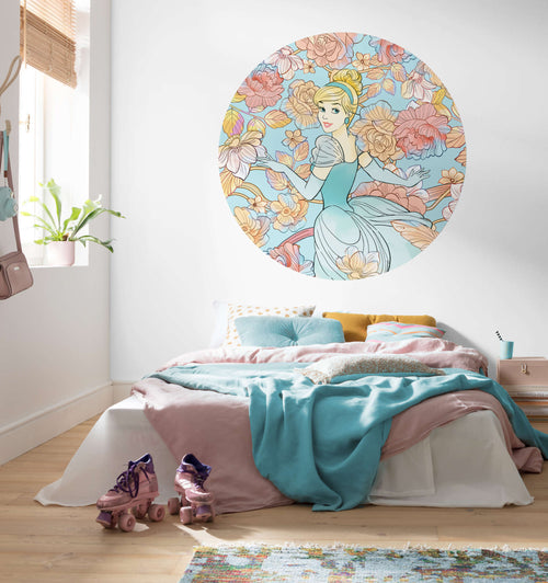 Komar Non Woven Wall Mural Dd1 003 Cinderella Pastel Dreams Interieur | Yourdecoration.co.uk