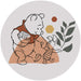 Komar Non Woven Wall Mural Dd1 036 Winnie The Pooh Soulmate | Yourdecoration.co.uk