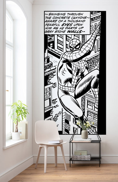 Komar Non Woven Wall Mural Iadx2 085 Spider Man Classic Climb Interieur | Yourdecoration.co.uk