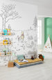 Komar Non Woven Wall Mural Iadx4 043 Winnie Pooh Walk Interieur | Yourdecoration.co.uk