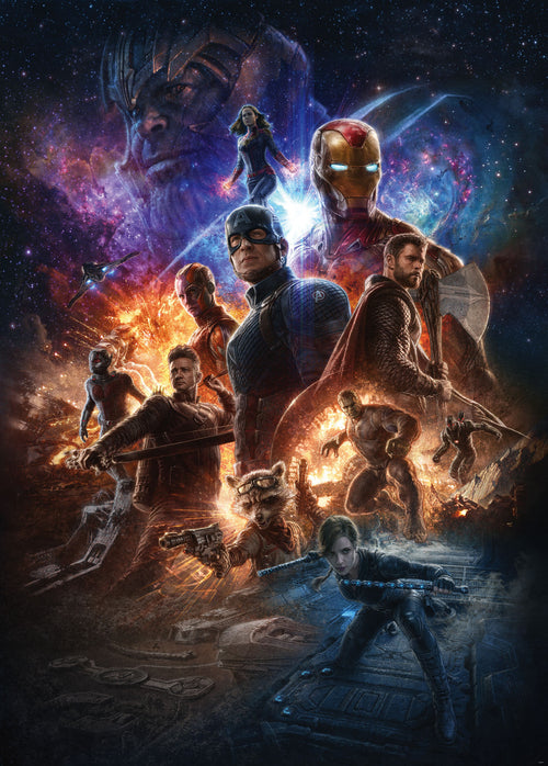 Komar Non Woven Wall Mural Iadx4 078 Avengers Battle Of Worlds | Yourdecoration.co.uk