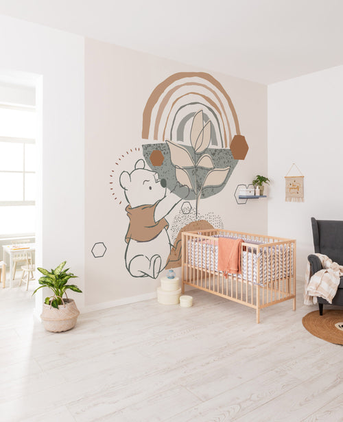 Komar Non Woven Wall Mural Iadx6 048 Winnie Pooh Grow Interieur | Yourdecoration.co.uk