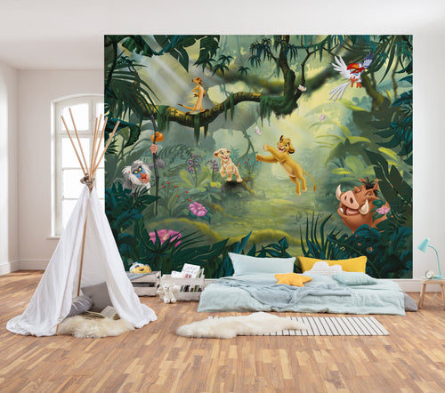 Komar Non Woven Wall Mural Iadx7 004 Lion King Hakuna Matata Interieur | Yourdecoration.co.uk