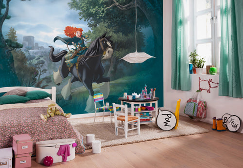 Komar Non Woven Wall Mural Iadx8 002 Merida Riding Interieur | Yourdecoration.co.uk