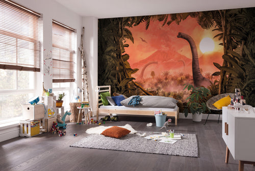 Komar Non Woven Wall Mural Iax10 0021 Brachiosaurus Panorama Interieur | Yourdecoration.co.uk