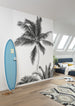 Komar Non Woven Wall Mural Iax4 0011 Retro Palm Interieur | Yourdecoration.co.uk