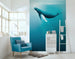 Komar Non Woven Wall Mural Iax4 0045 Artsy Humpback Whale Interieur | Yourdecoration.co.uk