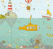 Komar Non Woven Wall Mural Iax6 0014 Sealife | Yourdecoration.co.uk