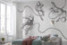 Komar Non Woven Wall Mural Iax8 0015 Extraordinary Astronauts Interieur | Yourdecoration.co.uk