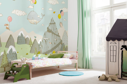 Komar Non Woven Wall Mural Iax8 0028 Mountain Traveler Interieur | Yourdecoration.co.uk