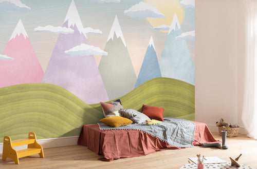 Komar Non Woven Wall Mural Iax8 0032 Hilltops Interieur | Yourdecoration.co.uk