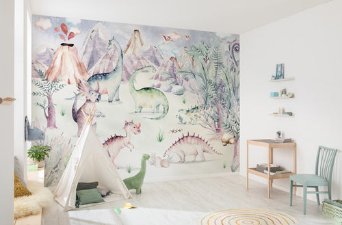 Komar Non Woven Wall Mural Iax8 0037 Dino Playground Interieur | Yourdecoration.co.uk