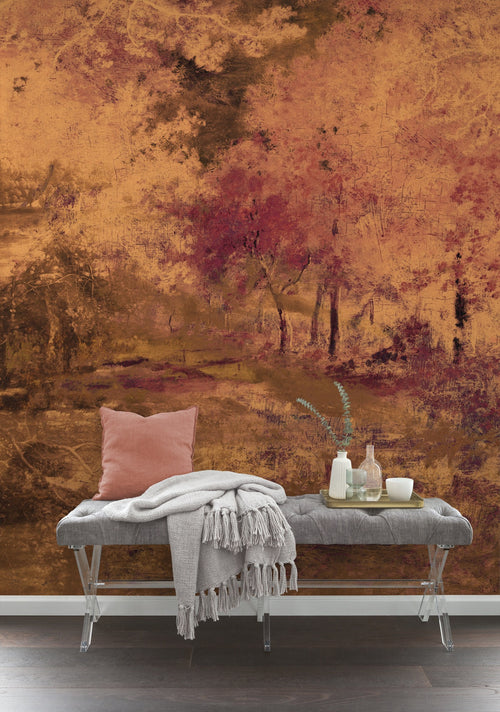 Komar Non Woven Wall Mural Inx4 027 Autumna Interieur | Yourdecoration.co.uk