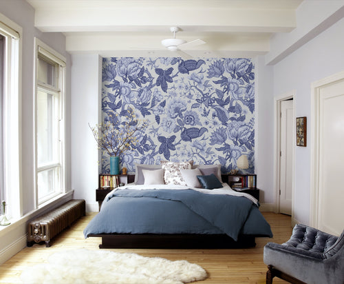 Komar Non Woven Wall Mural Inx4 034 Bleuet Interieur | Yourdecoration.co.uk