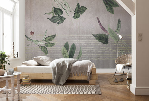 Komar Non Woven Wall Mural Inx8 050 Tropic Conrete Interieur | Yourdecoration.co.uk