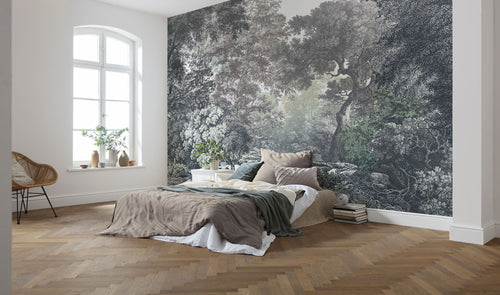 Komar Non Woven Wall Mural R4 060 Fairytale Forest Interieur | Yourdecoration.co.uk