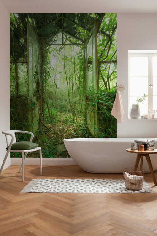 Komar Non Woven Wall Mural Shx4 158 Greenhouse Interieur | Yourdecoration.co.uk