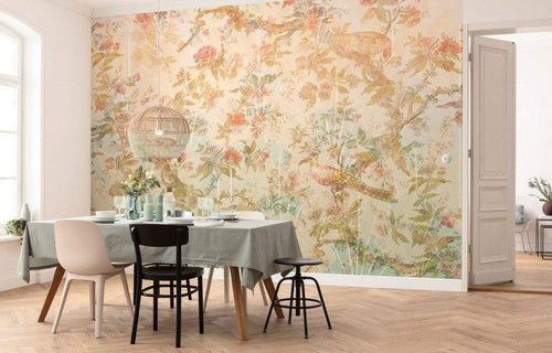 Komar Oiseau de Paradis Non Woven Wall Mural 350x255cm 7 Panels Ambiance | Yourdecoration.co.uk