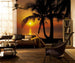 Komar Palmy Beach Sunrise Wall Mural 368x254cm | Yourdecoration.co.uk