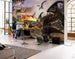 Komar Parasaurolophus Herd Non Woven Wall Mural 450x280cm 9 Panels Ambiance | Yourdecoration.co.uk