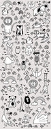 Komar Scribble Park Non Woven Wall Mural 100x250cm 1 baan | Yourdecoration.co.uk