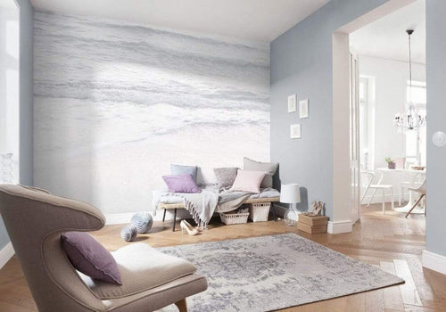 Komar Silver Beach Non Woven Wall Mural 400x280cm 4 Panels Ambiance | Yourdecoration.co.uk