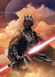 Komar Star Wars Classic Darth Maul Non Woven Wall Mural 200x280cm 4 Panels | Yourdecoration.co.uk