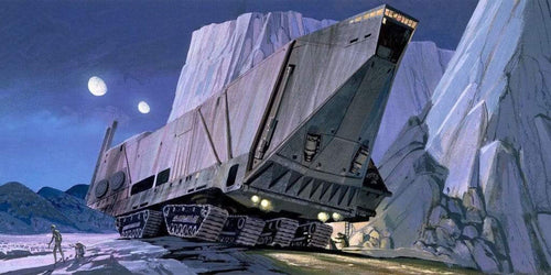 Komar Star Wars Classic RMQ Sandcrawler Non Woven Wall Mural 500x250cm 10 Panels | Yourdecoration.co.uk