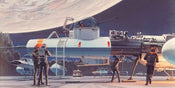 Komar Star Wars Classic RMQ Yavin Hangar Non Woven Wall Mural 500x250cm 10 Panels | Yourdecoration.co.uk