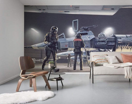 Komar Star Wars Classic RMQ Yavin Y Wing Non Woven Wall Mural 500x250cm 10 Panels Ambiance | Yourdecoration.co.uk