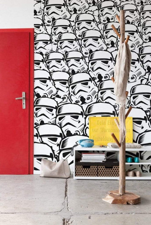 Komar Star Wars Stormtrooper Swarm Non Woven Wall Mural 250x280cm 5 Panels Ambiance | Yourdecoration.co.uk