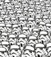 Komar Star Wars Stormtrooper Swarm Non Woven Wall Mural 250x280cm 5 Panels | Yourdecoration.co.uk