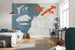 Komar Star Wars Technical Plan Wall Mural 368x254cm | Yourdecoration.co.uk