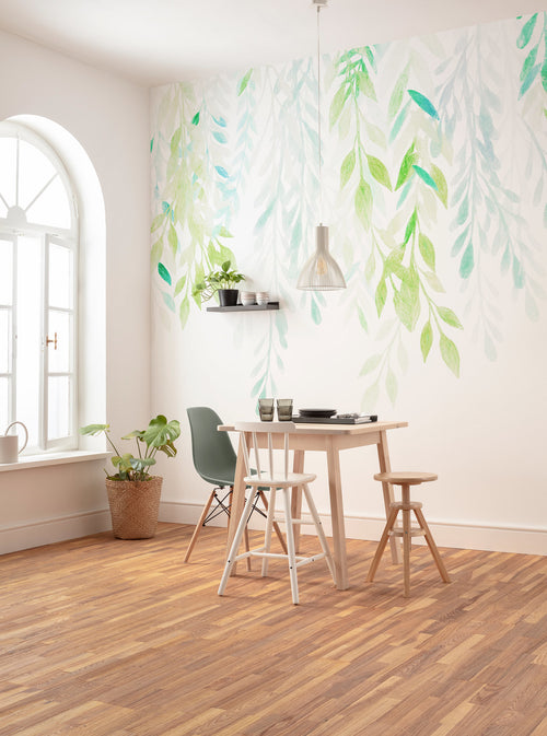 Komar Summer Leaves Non Woven Wall Mural 350X250cm 7 Panels Ambiance | Yourdecoration.co.uk