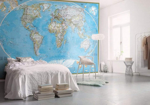 Komar The World Political Non Woven Wall Mural 400x280cm 8 Panels Ambiance | Yourdecoration.co.uk