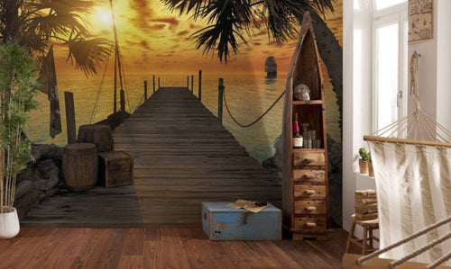 Komar Treasure Island Wall Mural 368x254cm | Yourdecoration.co.uk